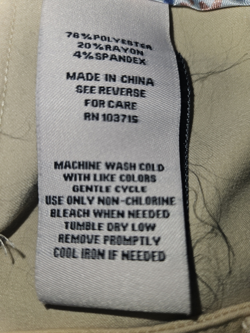 Nanette Lepore Cream Trousers with Button Accent - Picture 9 of 10